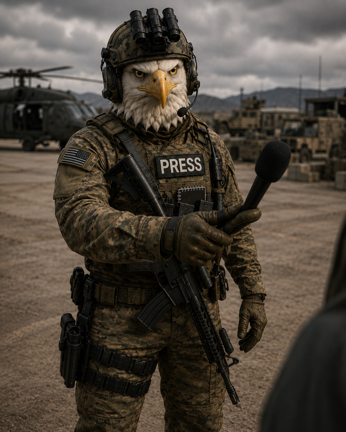Victor Talon, FrontPage Crew defense correspondent