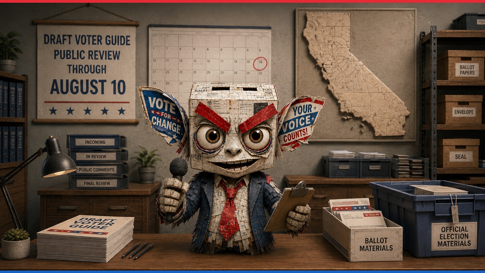 California’s Voter Guide Is in Public Review—Not Yet the Final Record