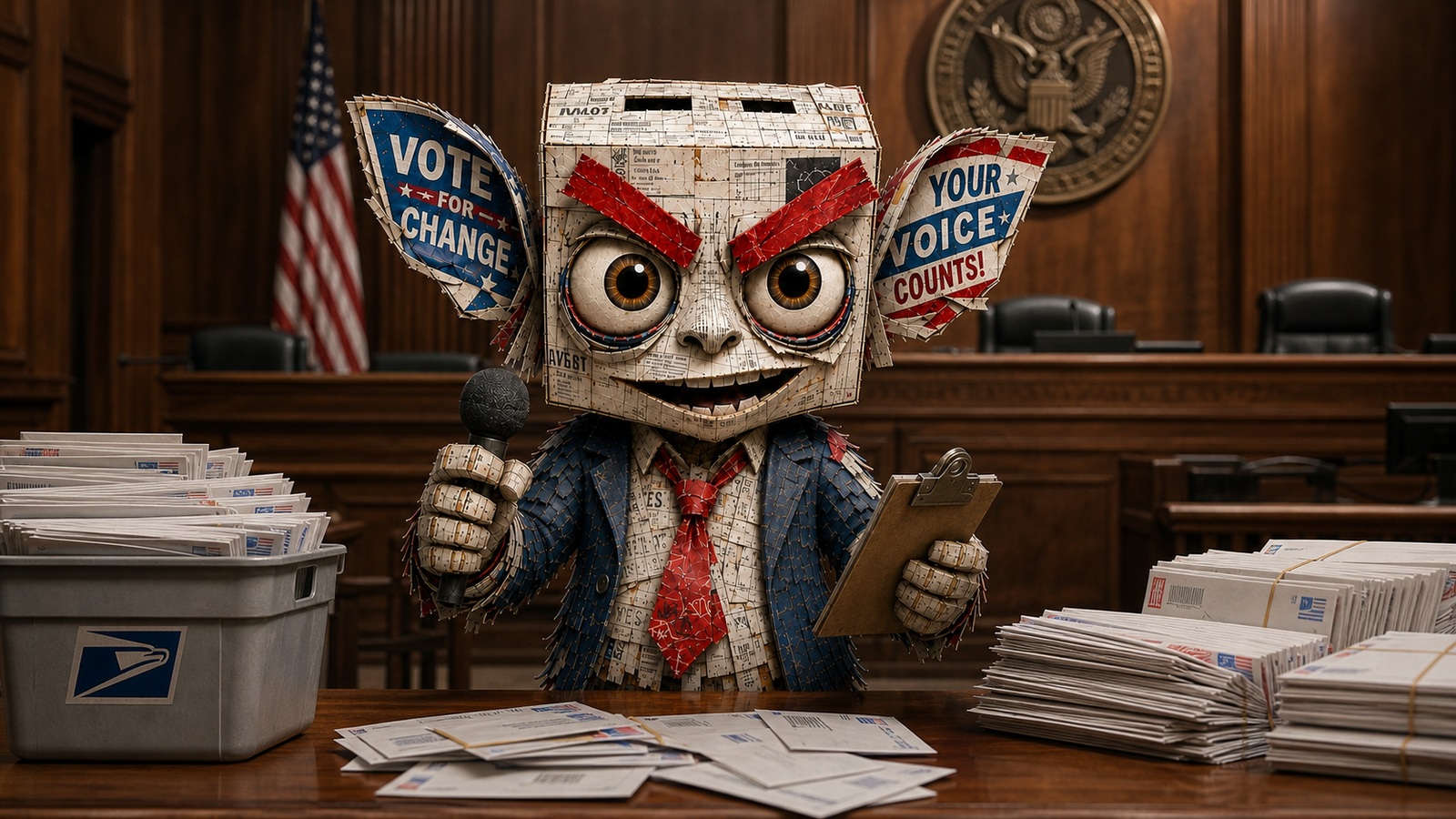 Judge Pauses USPS Mail-Ballot Rule for 14 Days