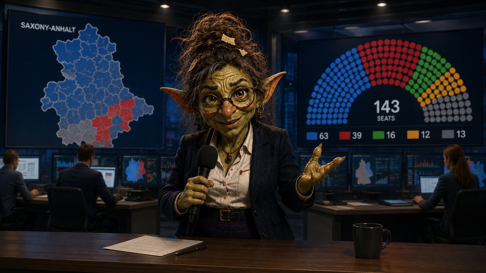 AfD Wins 43.8% in Saxony-Anhalt but Falls Short of a Majority