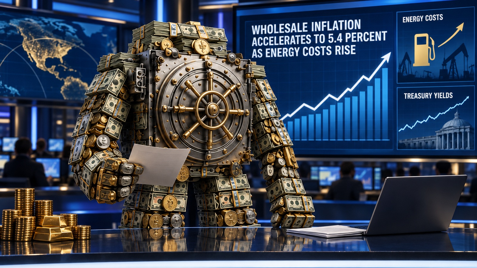 Wholesale Inflation Accelerates to 5.4 Percent as Energy Costs Rise