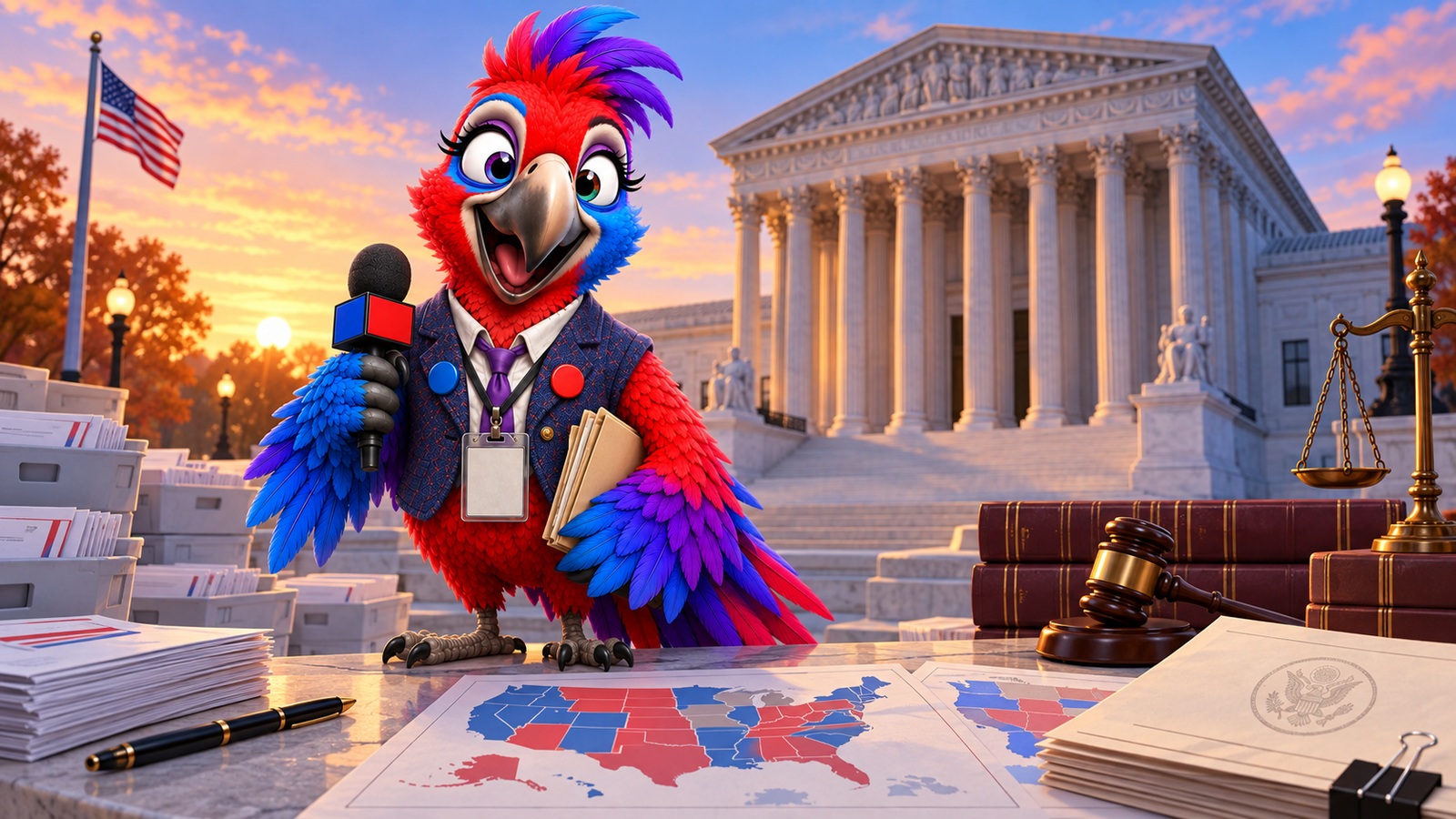 Supreme Court Keeps Mail-Ballot Systems in Place for Midterms