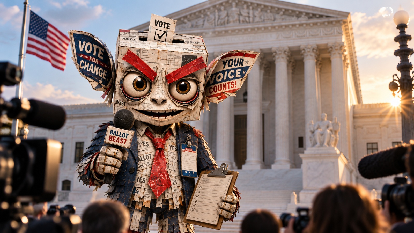 Trump Attacks Justices After Mail-Ballot Defeat