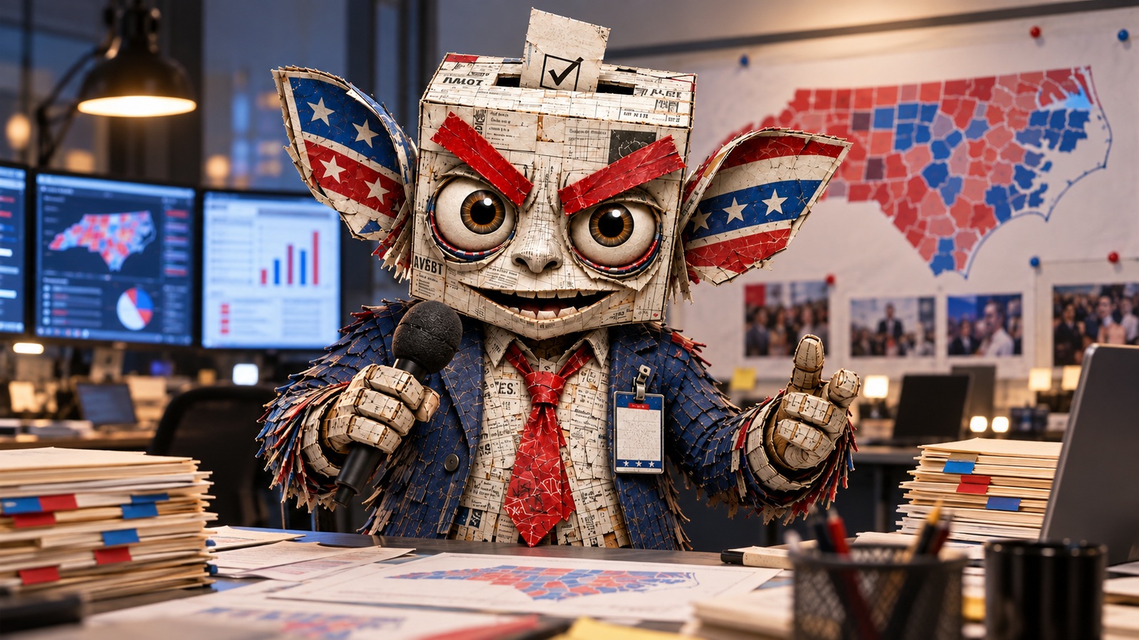 Crime Message Moves to Center of North Carolina Senate Race