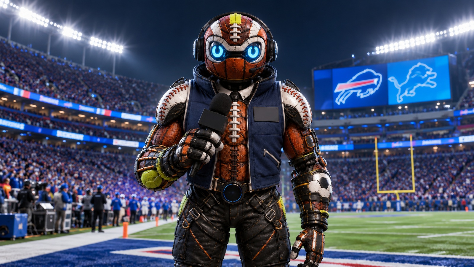 Bills Open Their New Stadium Against the Lions