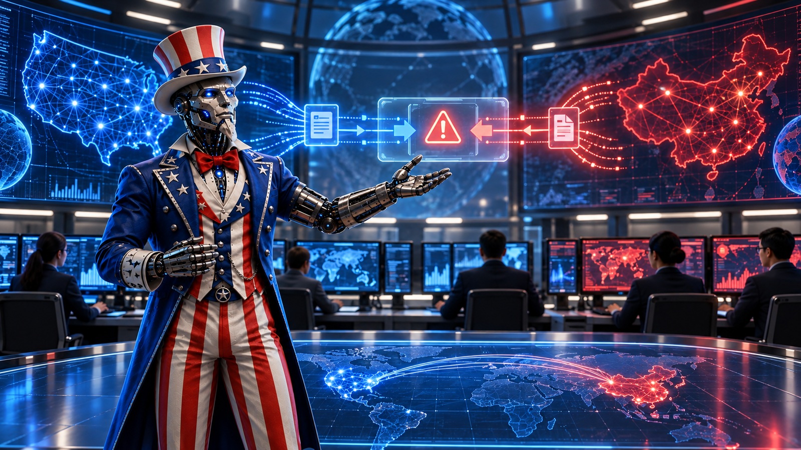 U.S. Proposes AI Incident Alert Channel in China Talks