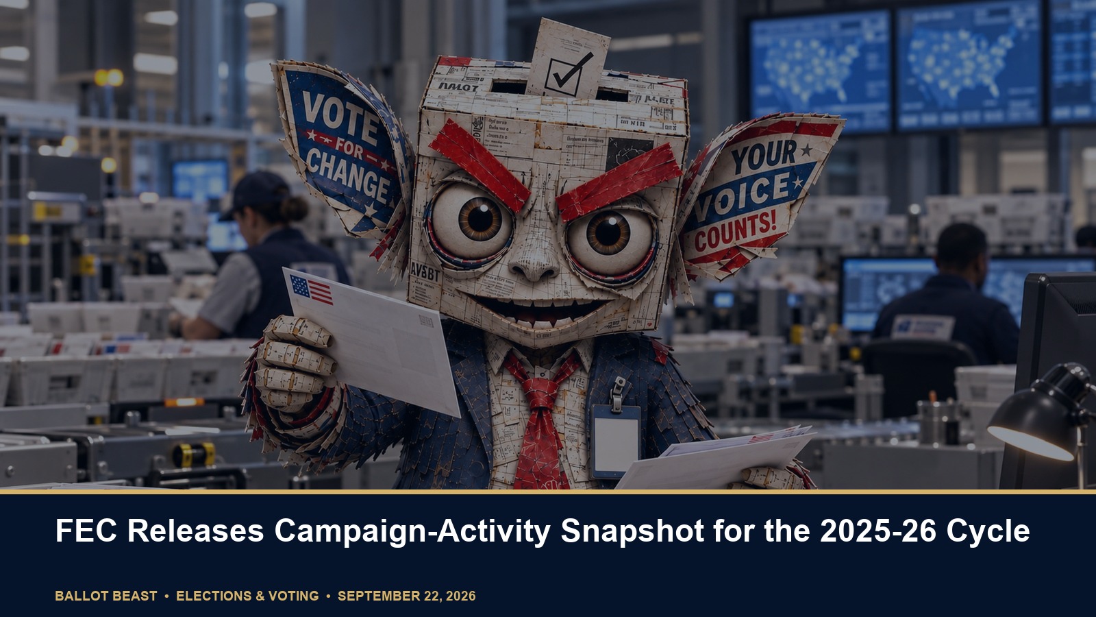 FEC Releases Campaign-Activity Snapshot for the 2025-26 Cycle
