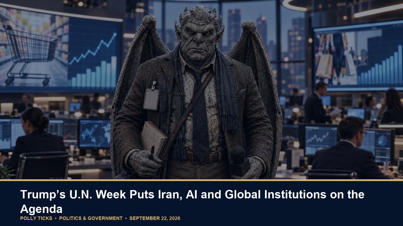 Trump’s U.N. Week Puts Iran, AI and Global Institutions on the Agenda