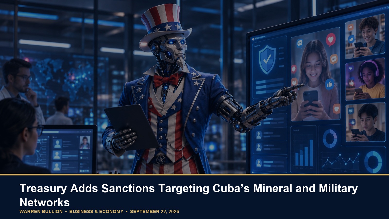 Treasury Adds Sanctions Targeting Cuba’s Mineral and Military Networks