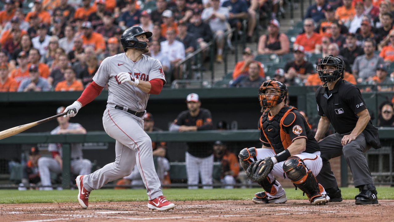 FrontPage Sports editorial image for Boston Red Sox at Baltimore Orioles