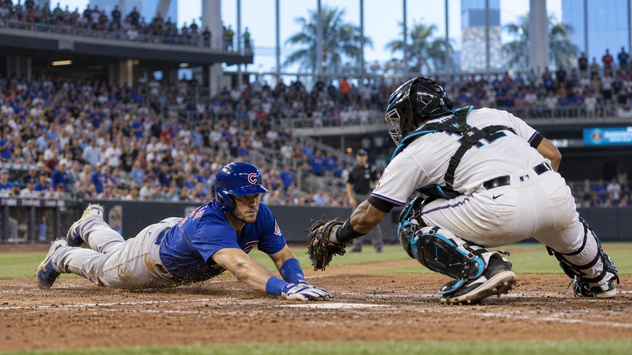 FrontPage Sports editorial image for Chicago Cubs at Miami Marlins