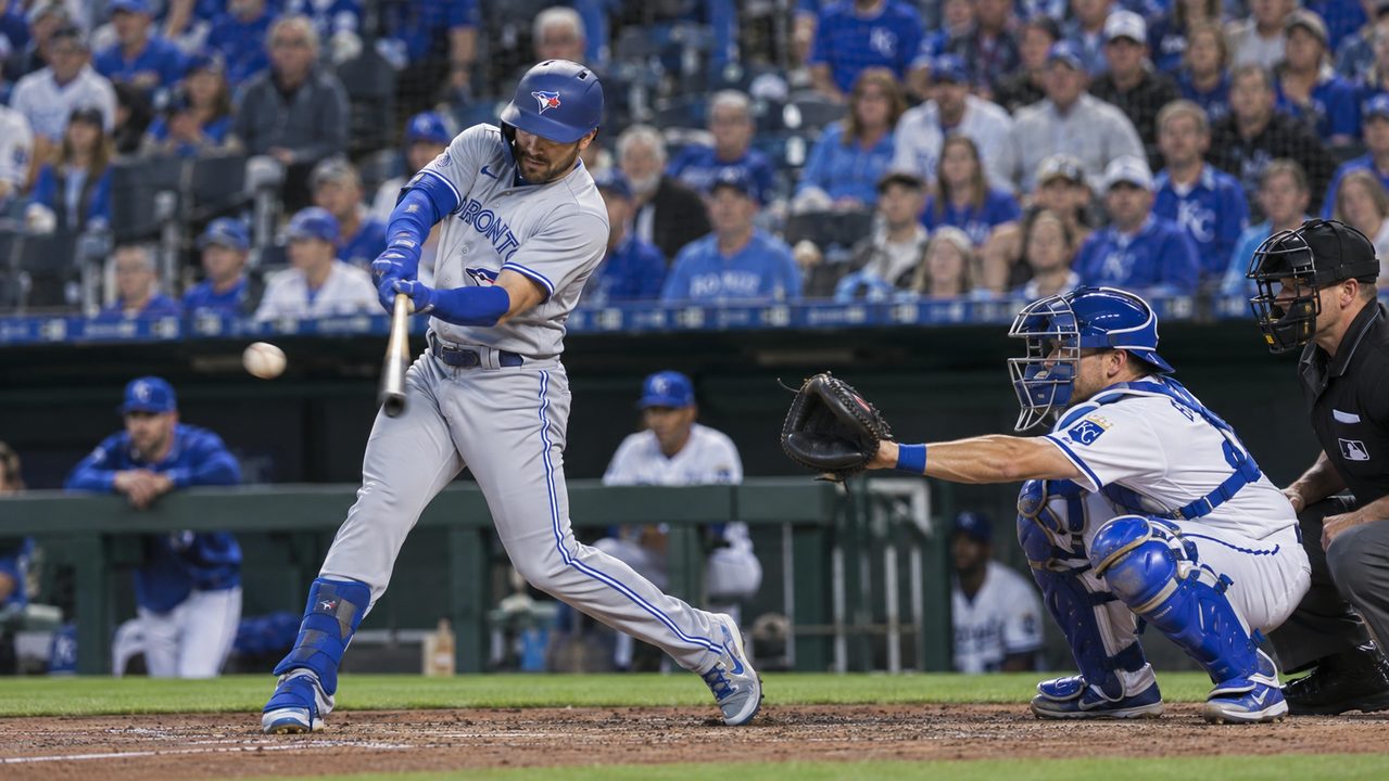 FrontPage Sports editorial image for Toronto Blue Jays at Kansas City Royals